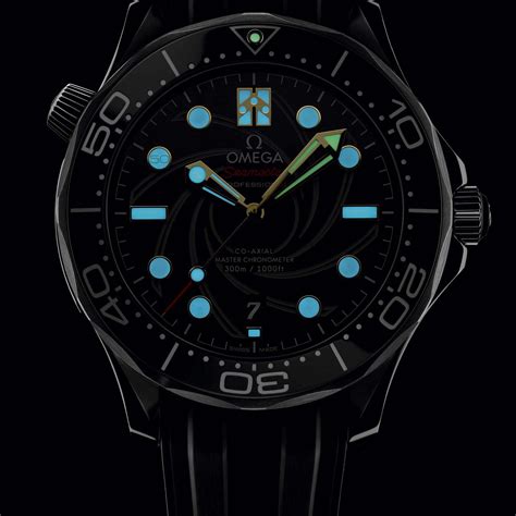 omega seamaster glow in the dark|omega watches luminescence.